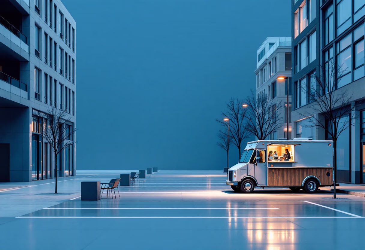[background image] image of city street (for a food truck)