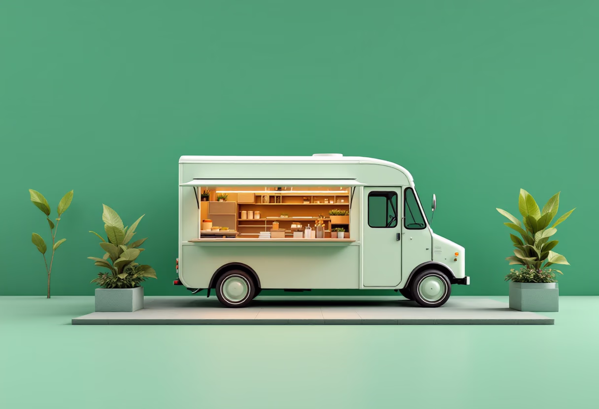 image of food truck location