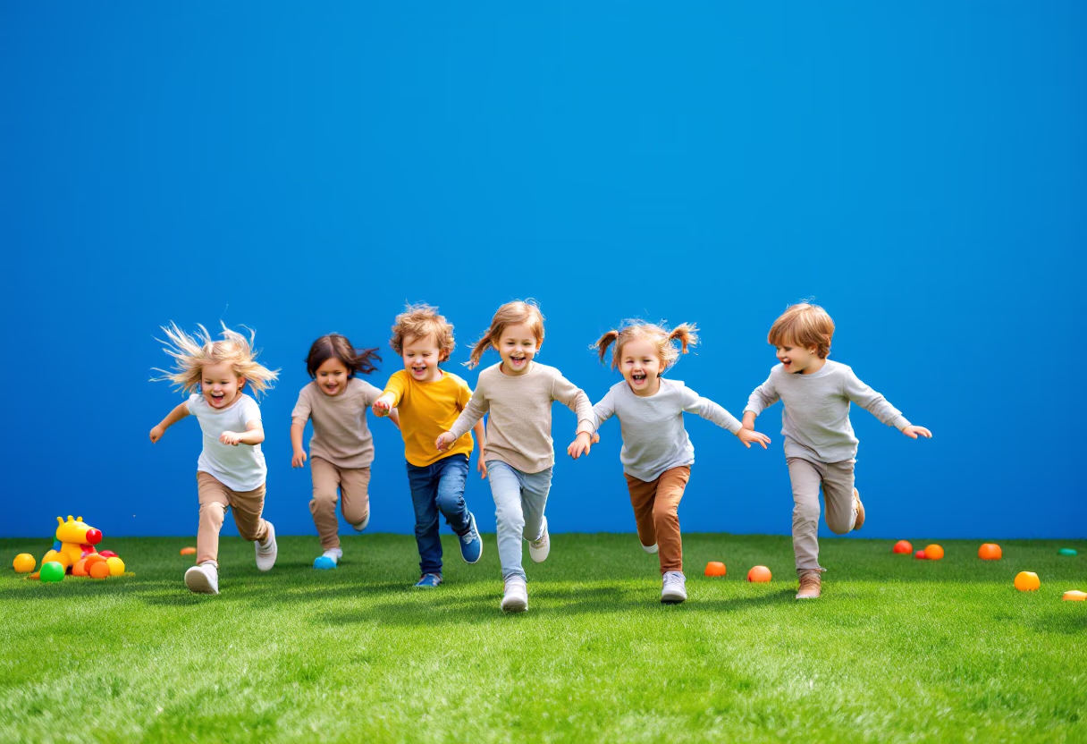 preschool event: outdoor play
